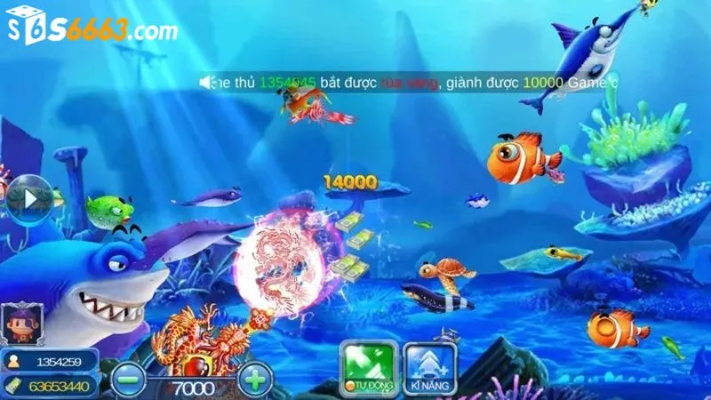 Bắn cá jackpot với phần thưởng cực lớn cho game thủ