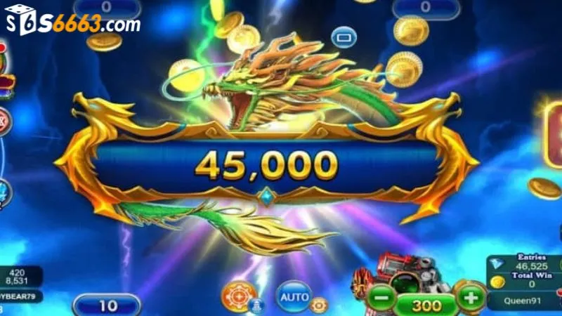 Bắn cá rồng là tựa game bắn cá hấp dẫn nhất